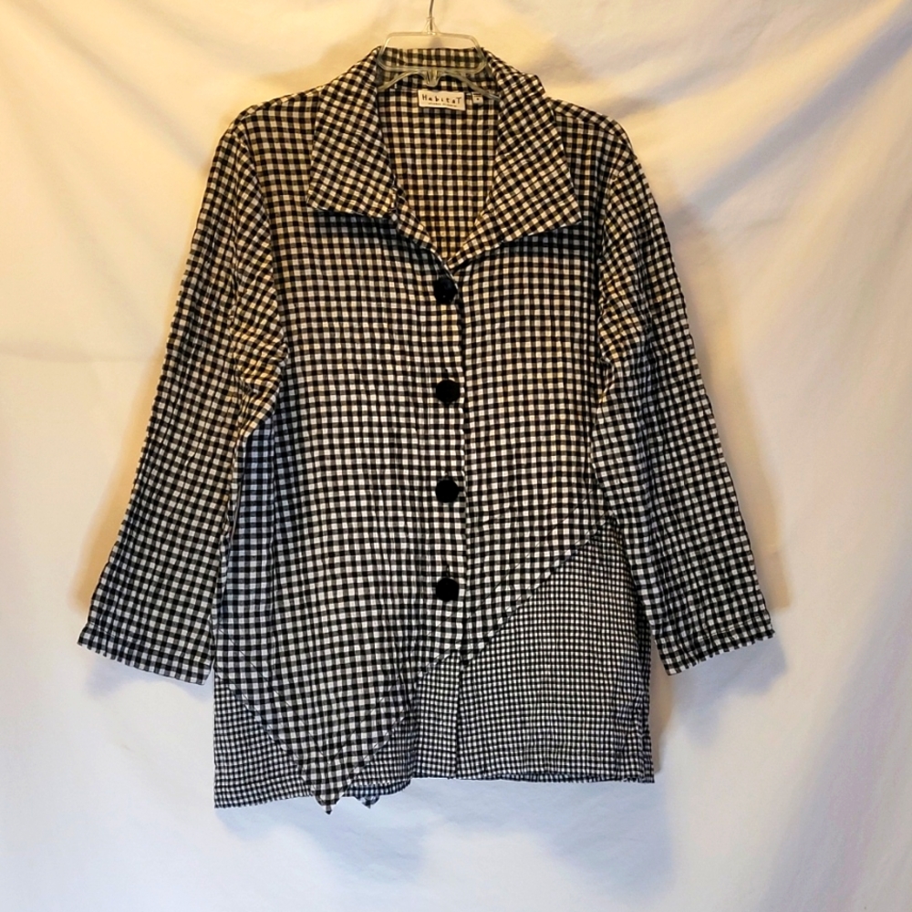 Habitat button top, multi checked